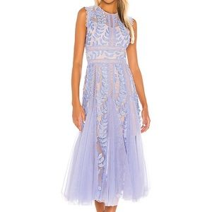 Bronx & Banco violet dress